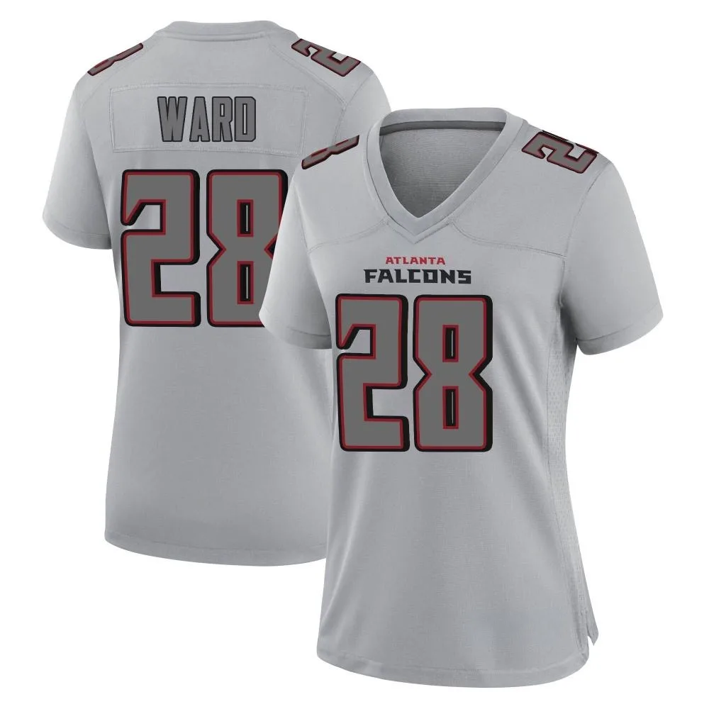 Terron Ward Atlanta Falcons Women's Nike Atmosphere Fashion Game Gray Jersey Terron Ward Atlanta Falcons Women's Nike Atmosphere Fashion Game Gray Jersey