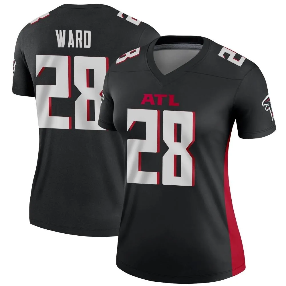 Terron Ward Atlanta Falcons Women's Nike Legend Black Jersey Terron Ward Atlanta Falcons Women's Nike Legend Black Jersey