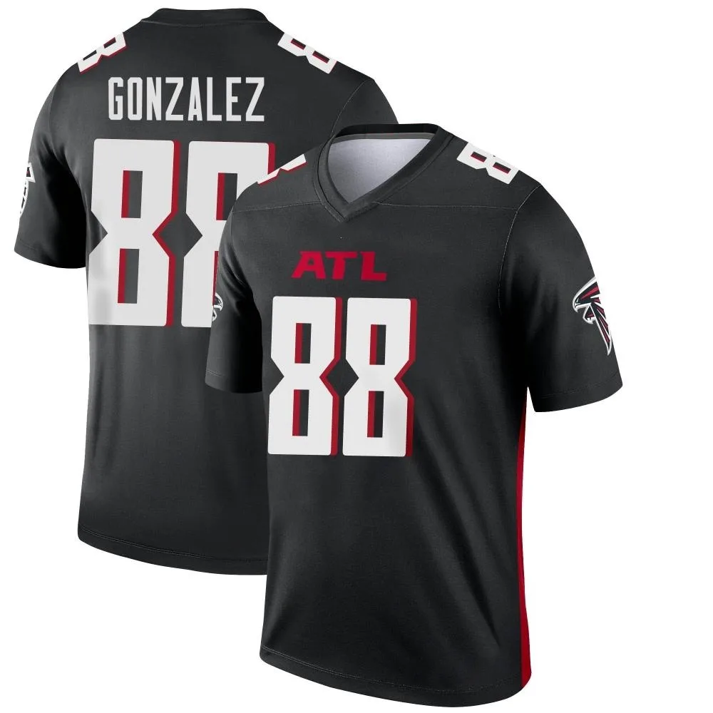 Tony Gonzalez Atlanta Falcons Men's Nike Legend Black Jersey Tony Gonzalez Atlanta Falcons Men's Nike Legend Black Jersey
