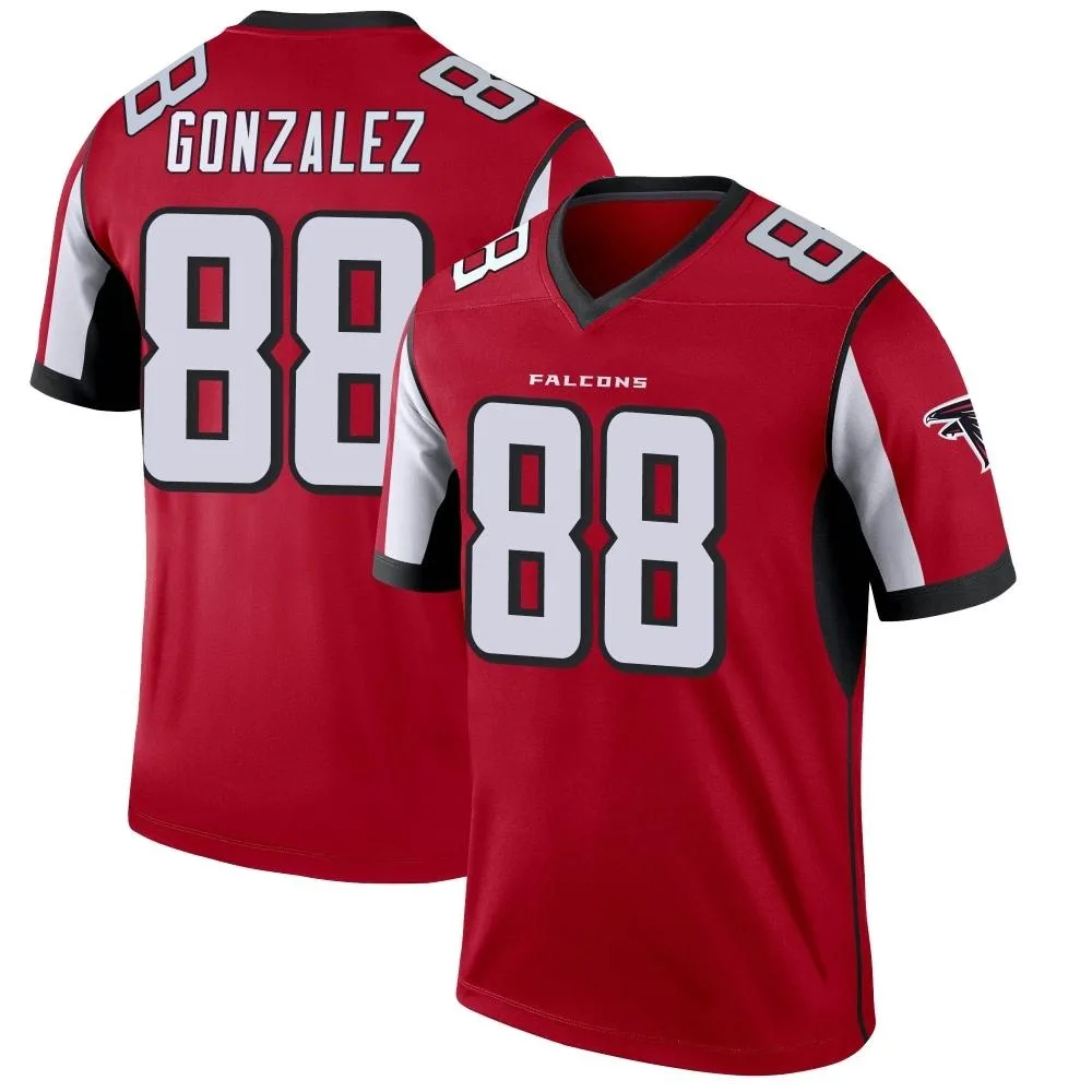 Tony Gonzalez Atlanta Falcons Men's Nike Legend Red Jersey Tony Gonzalez Atlanta Falcons Men's Nike Legend Red Jersey