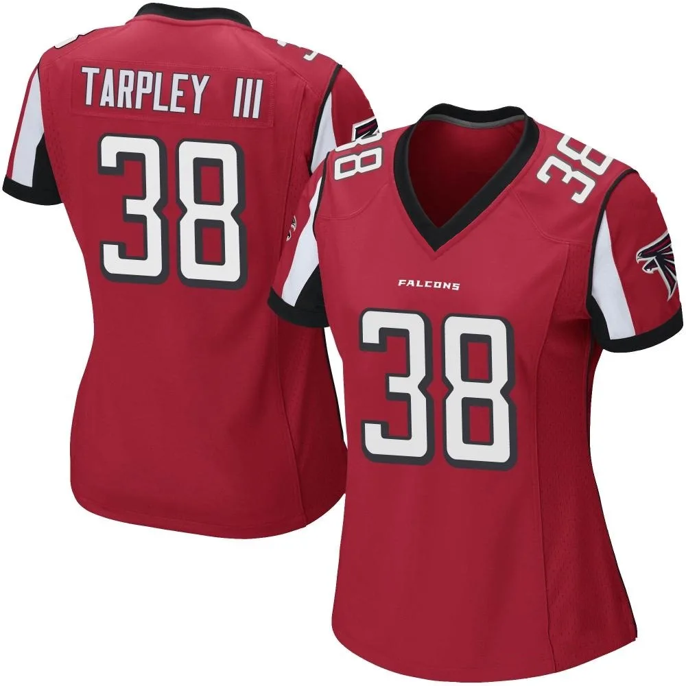 Tre Tarpley Iii Atlanta Falcons Women's Nike Team Color Game Red Jersey Tre Tarpley Iii Atlanta Falcons Women's Nike Team Color Game Red Jersey