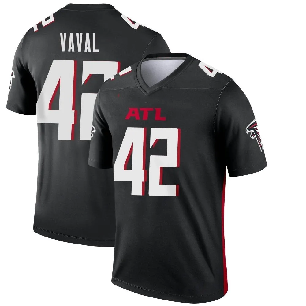 Trey Vaval Atlanta Falcons Men's Nike Legend Black Jersey Trey Vaval Atlanta Falcons Men's Nike Legend Black Jersey