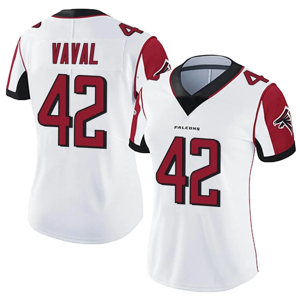 Trey Vaval Atlanta Falcons Women's Nike Vapor Untouchable Limited White Jersey Trey Vaval Atlanta Falcons Women's Nike Vapor Untouchable Limited White Jersey
