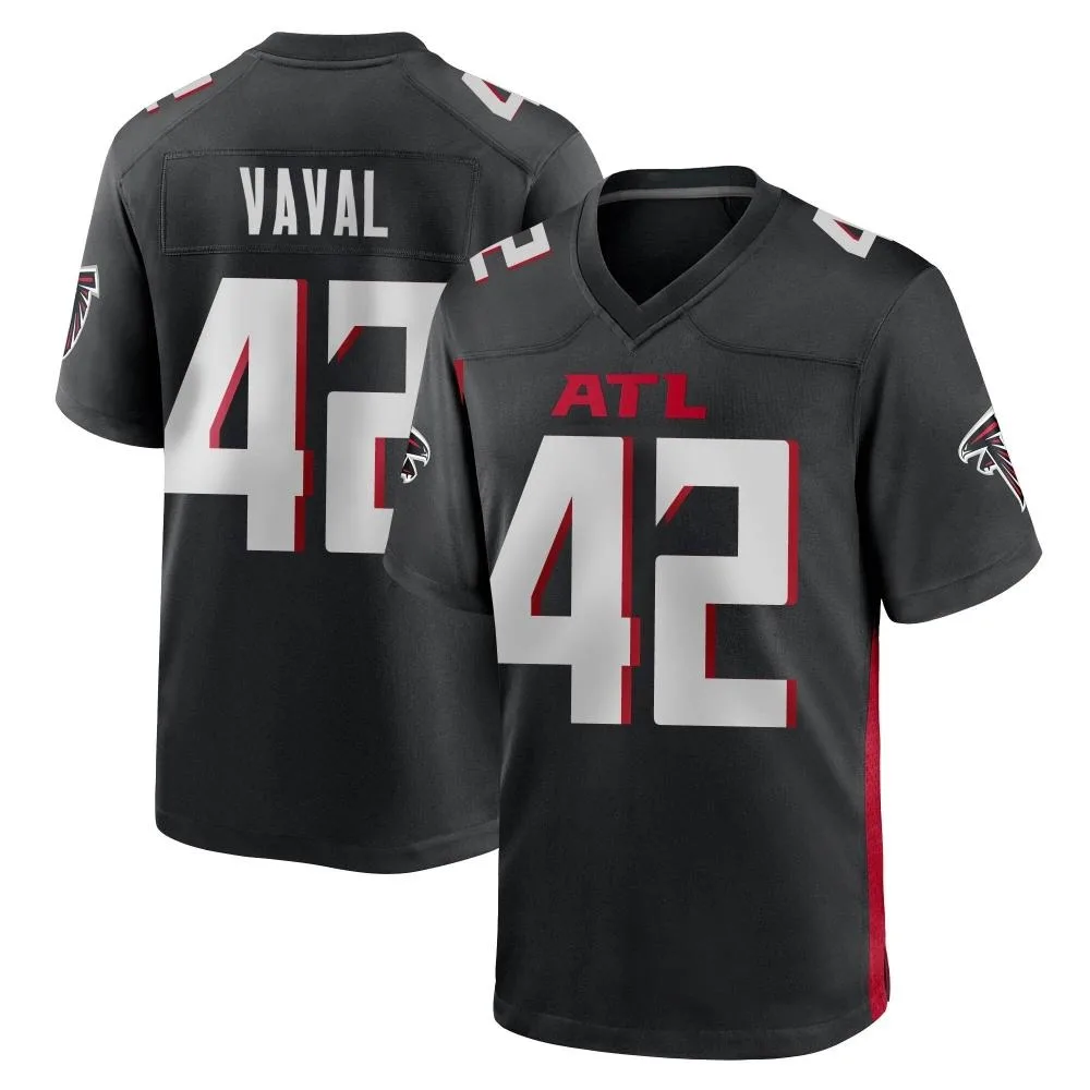 Trey Vaval Atlanta Falcons Youth Nike Alternate Game Black Jersey Trey Vaval Atlanta Falcons Youth Nike Alternate Game Black Jersey