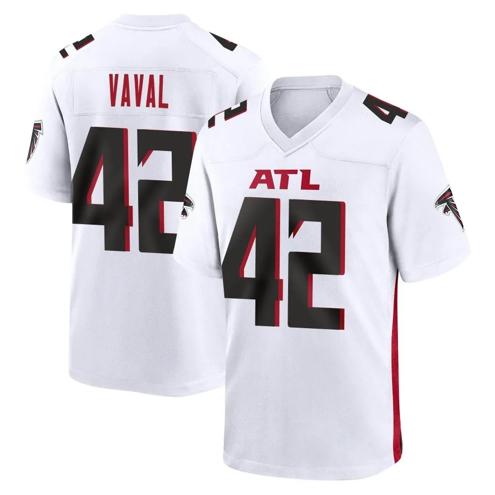 Trey Vaval Atlanta Falcons Youth Nike Game White Jersey Trey Vaval Atlanta Falcons Youth Nike Game White Jersey