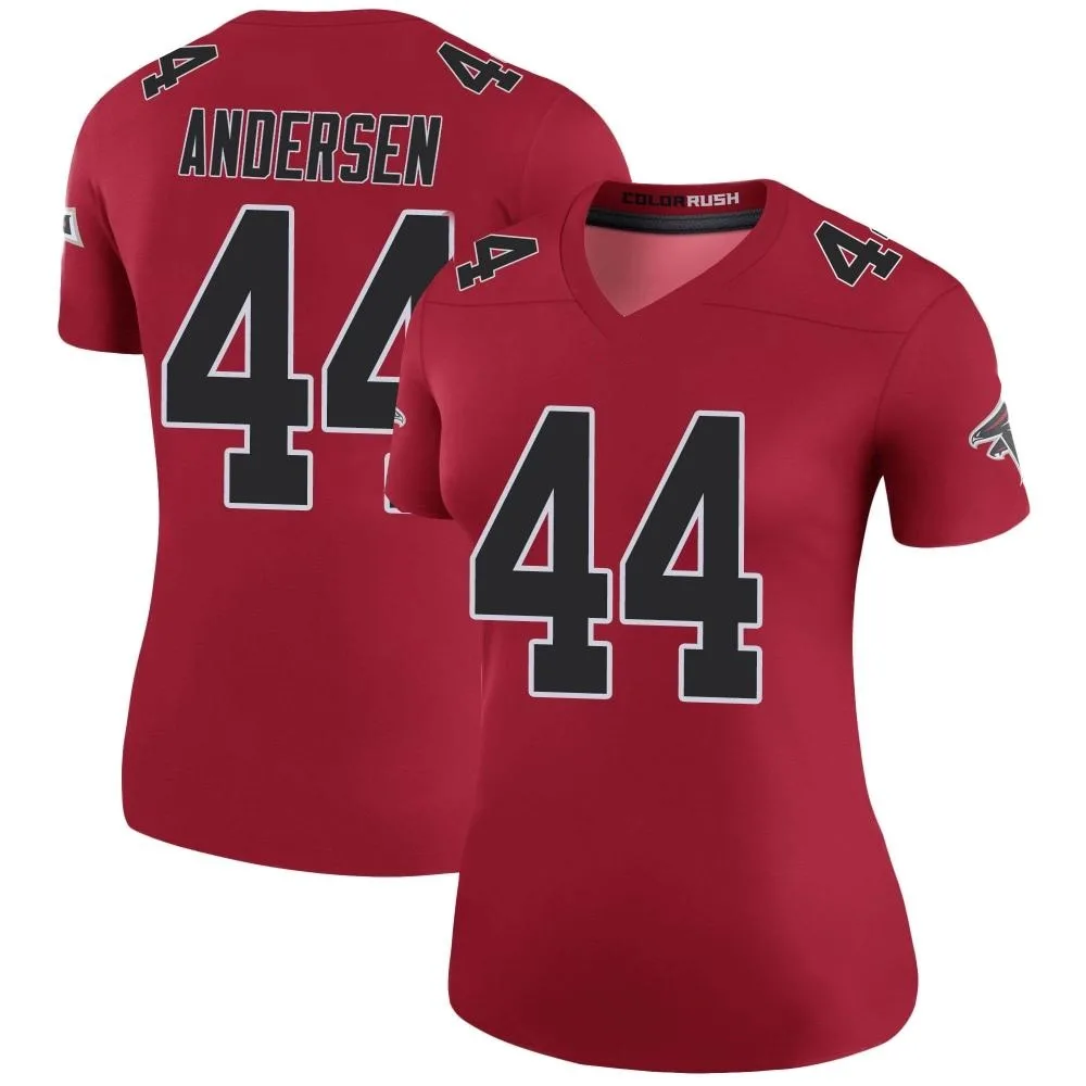 Troy Andersen Atlanta Falcons Women's Nike Color Rush Legend Red Jersey Troy Andersen Atlanta Falcons Women's Nike Color Rush Legend Red Jersey