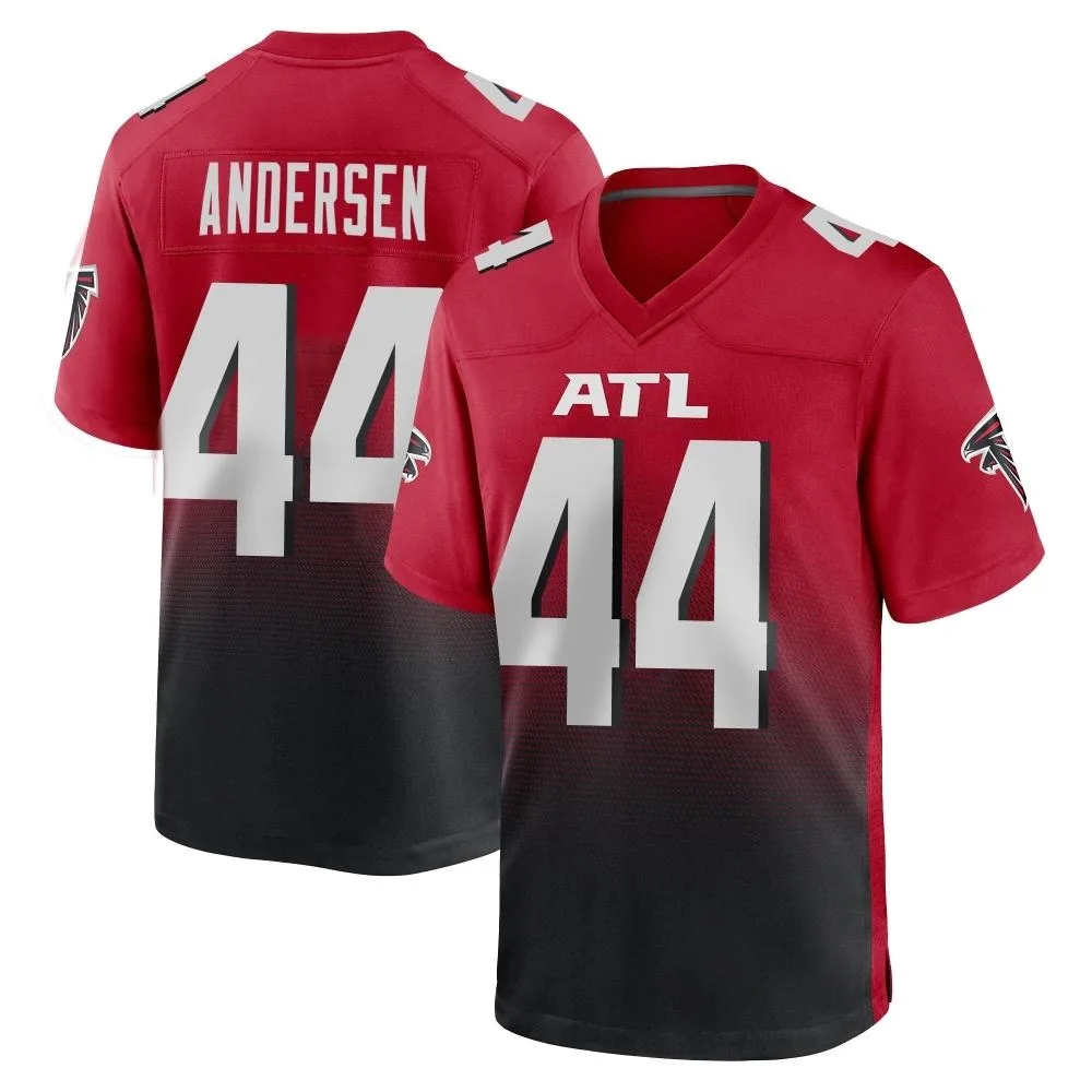 Troy Andersen Atlanta Falcons Youth Nike 2nd Alternate Game Red Jersey Troy Andersen Atlanta Falcons Youth Nike 2nd Alternate Game Red Jersey