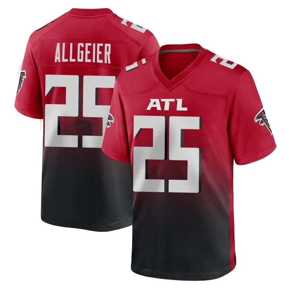 Tyler Allgeier Atlanta Falcons Men's Nike 2nd Alternate Game Red Jersey Tyler Allgeier Atlanta Falcons Men's Nike 2nd Alternate Game Red Jersey