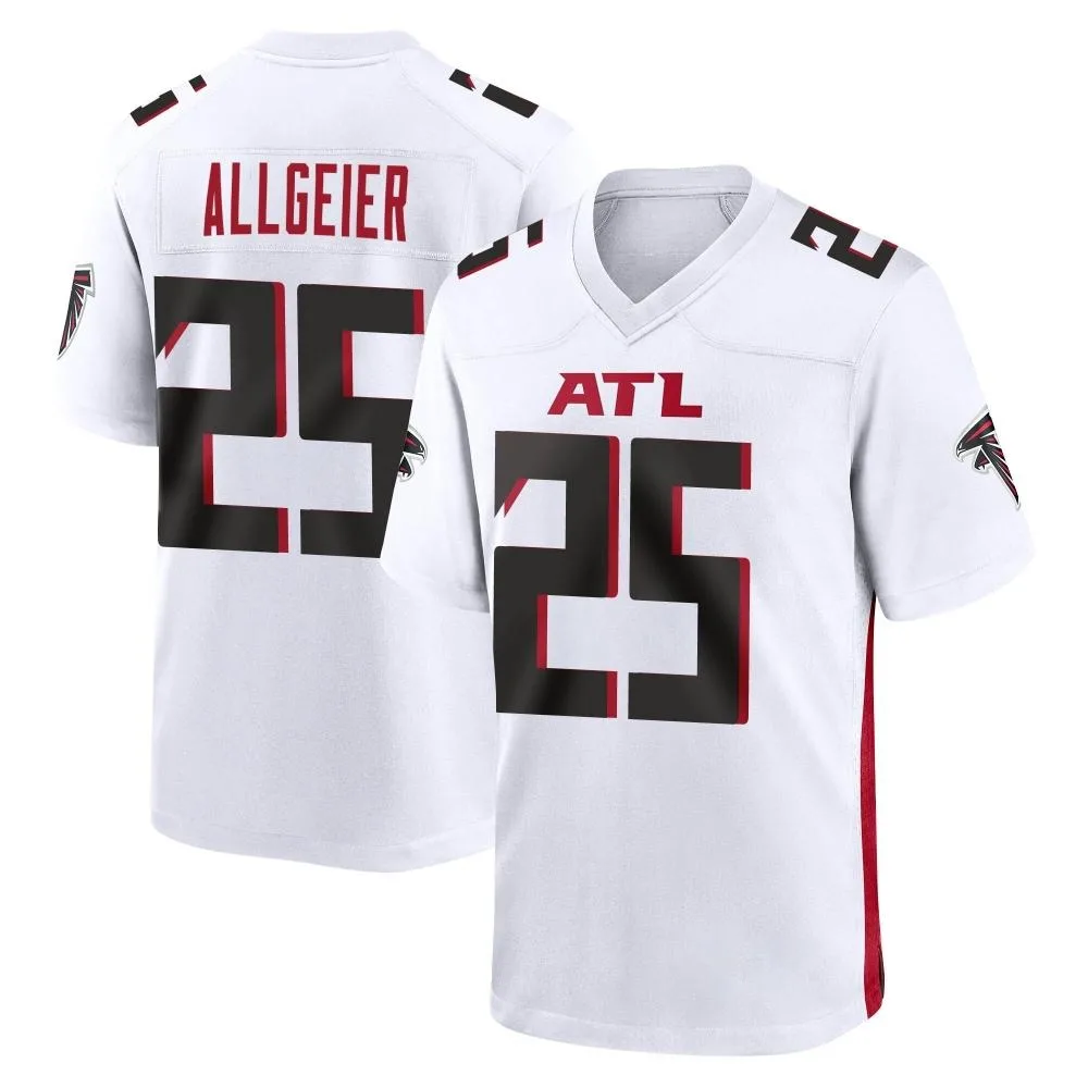 Tyler Allgeier Atlanta Falcons Men's Nike Game White Jersey Tyler Allgeier Atlanta Falcons Men's Nike Game White Jersey