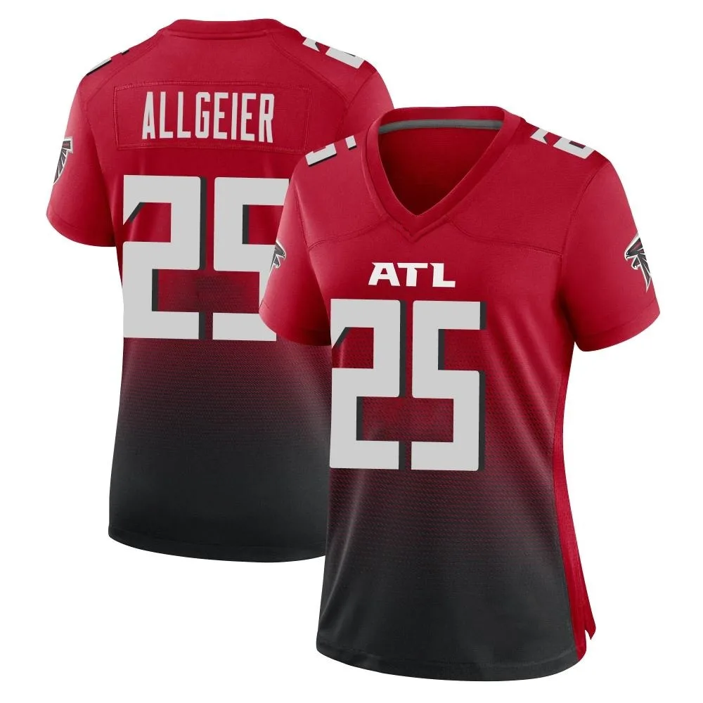 Tyler Allgeier Atlanta Falcons Women's Nike 2nd Alternate Game Red Jersey Tyler Allgeier Atlanta Falcons Women's Nike 2nd Alternate Game Red Jersey