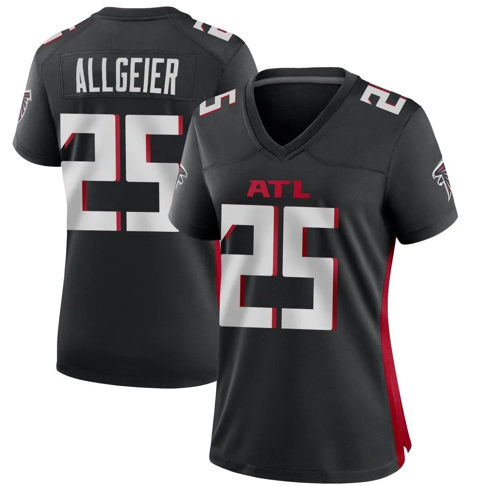 Tyler Allgeier Atlanta Falcons Women's Nike Alternate Game Black Jersey Tyler Allgeier Atlanta Falcons Women's Nike Alternate Game Black Jersey