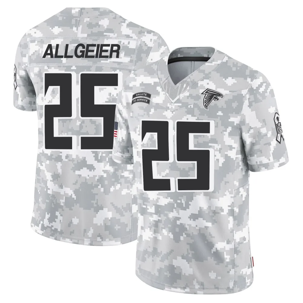 Tyler Allgeier Atlanta Falcons Youth Nike 2024 Salute To Service Limited Arctic Camo Jersey Tyler Allgeier Atlanta Falcons Youth Nike 2024 Salute To Service Limited Arctic Camo Jersey