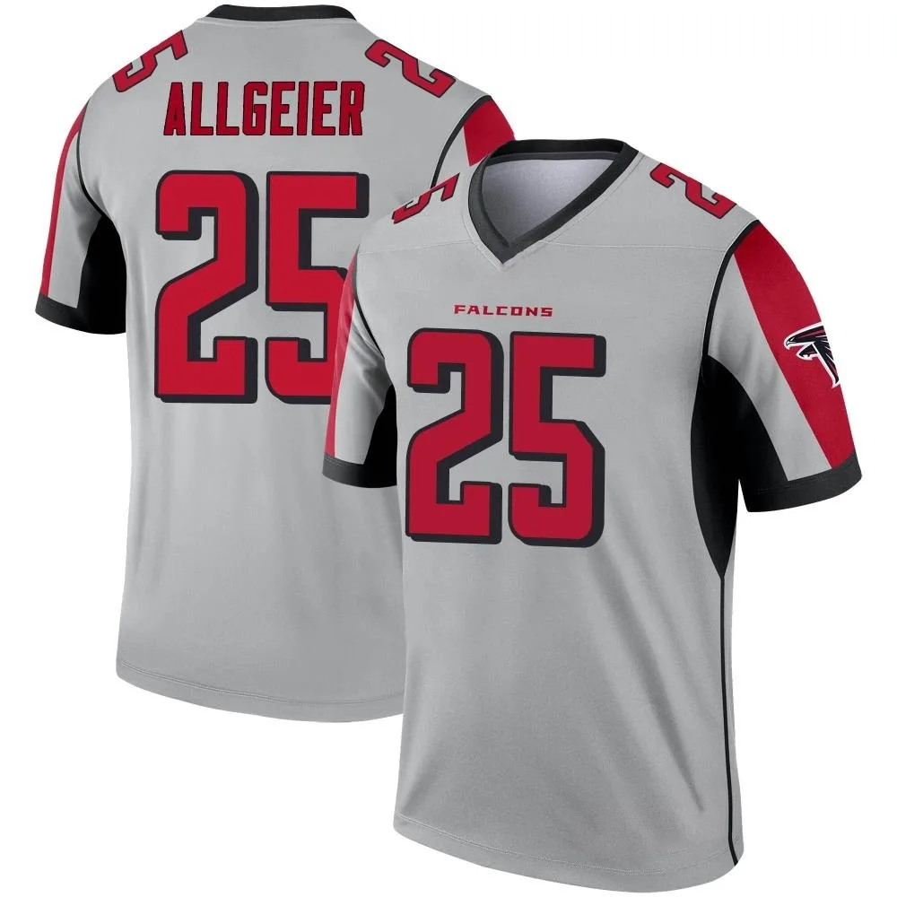 Tyler Allgeier Atlanta Falcons Youth Nike Inverted Silver Legend Jersey Tyler Allgeier Atlanta Falcons Youth Nike Inverted Silver Legend Jersey