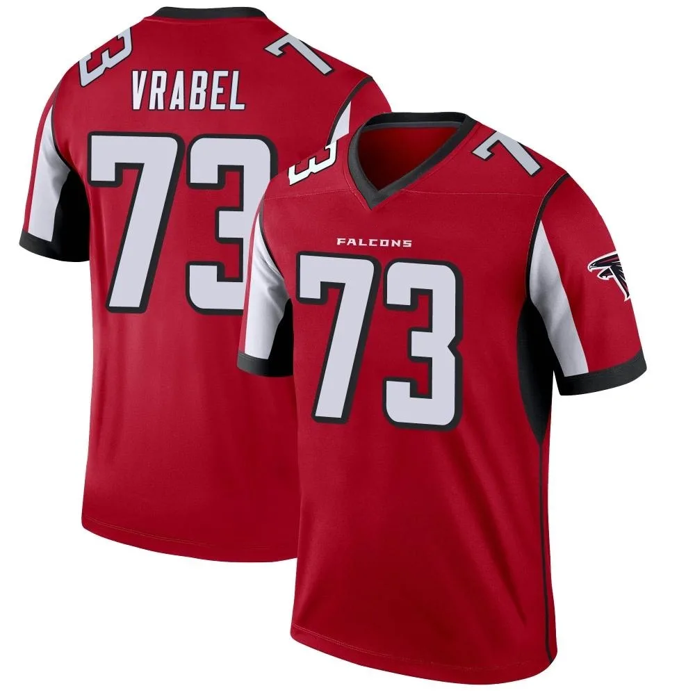 Tyler Vrabel Atlanta Falcons Men's Nike Legend Red Jersey Tyler Vrabel Atlanta Falcons Men's Nike Legend Red Jersey