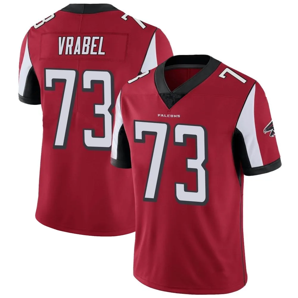 Tyler Vrabel Atlanta Falcons Men's Nike Team Color Vapor Untouchable Limited Red Jersey Tyler Vrabel Atlanta Falcons Men's Nike Team Color Vapor Untouchable Limited Red Jersey