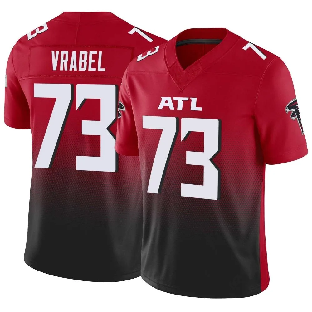 Tyler Vrabel Atlanta Falcons Men's Nike Vapor F.U.S.E. Limited Red Jersey Tyler Vrabel Atlanta Falcons Men's Nike Vapor F.U.S.E. Limited Red Jersey