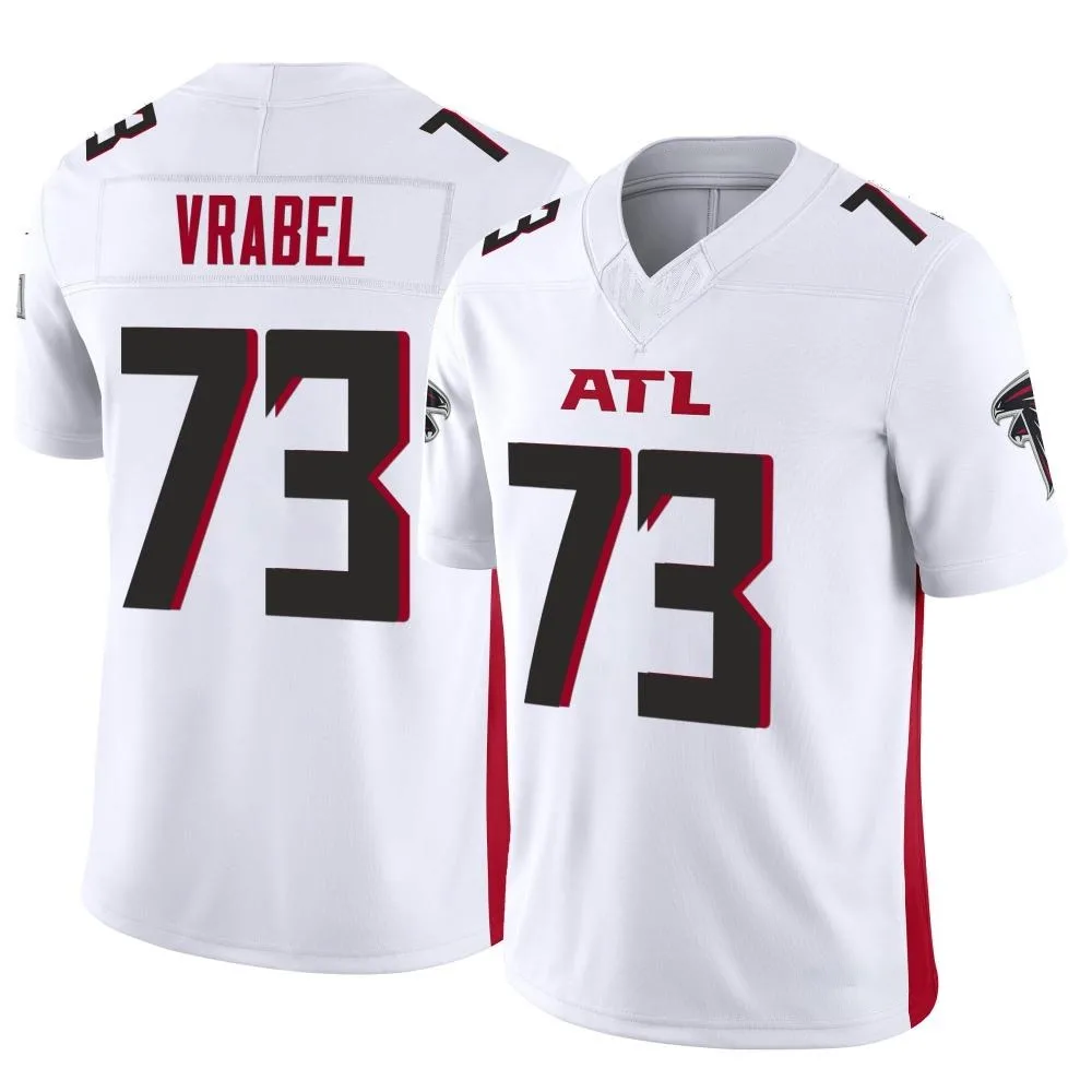 Tyler Vrabel Atlanta Falcons Men's Nike Vapor F.U.S.E. Limited White Jersey Tyler Vrabel Atlanta Falcons Men's Nike Vapor F.U.S.E. Limited White Jersey