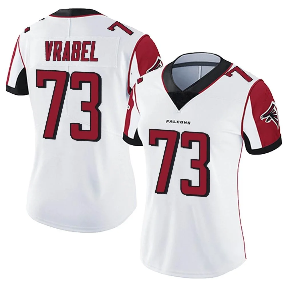 Tyler Vrabel Atlanta Falcons Women's Nike Vapor Untouchable Limited White Jersey Tyler Vrabel Atlanta Falcons Women's Nike Vapor Untouchable Limited White Jersey