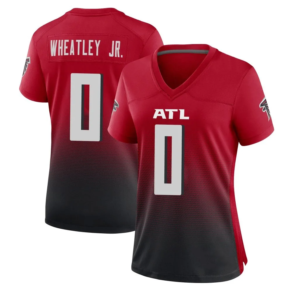 Tyrone Wheatley Jr. Atlanta Falcons Women's Nike 2nd Alternate Game Red Jersey Tyrone Wheatley Jr. Atlanta Falcons Women's Nike 2nd Alternate Game Red Jersey