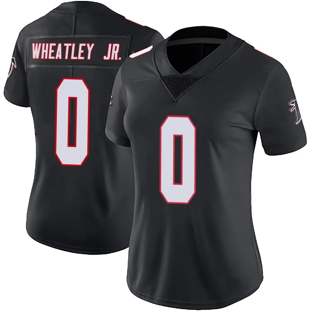 Tyrone Wheatley Jr. Atlanta Falcons Women's Nike Vapor Untouchable Limited Black Jersey Tyrone Wheatley Jr. Atlanta Falcons Women's Nike Vapor Untouchable Limited Black Jersey