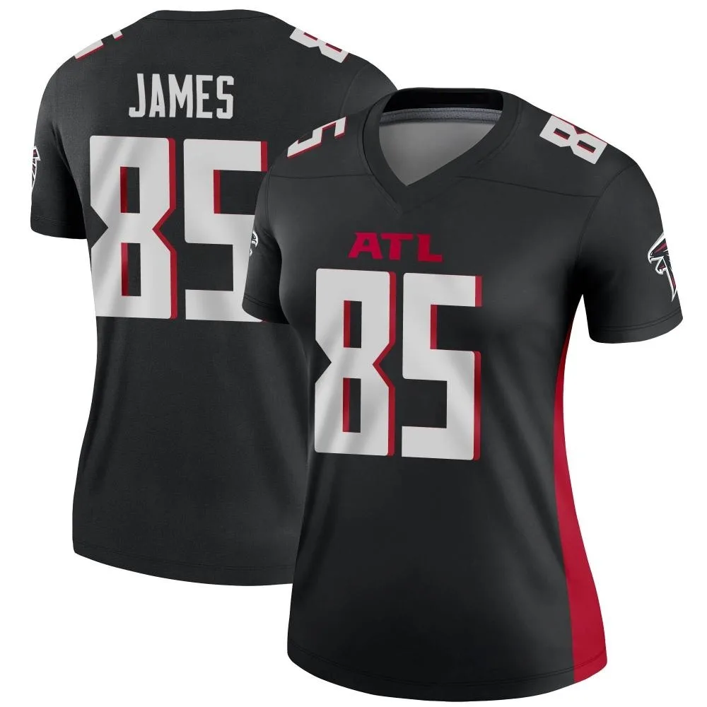 Tyshaun James Atlanta Falcons Women's Nike Legend Black Jersey Tyshaun James Atlanta Falcons Women's Nike Legend Black Jersey