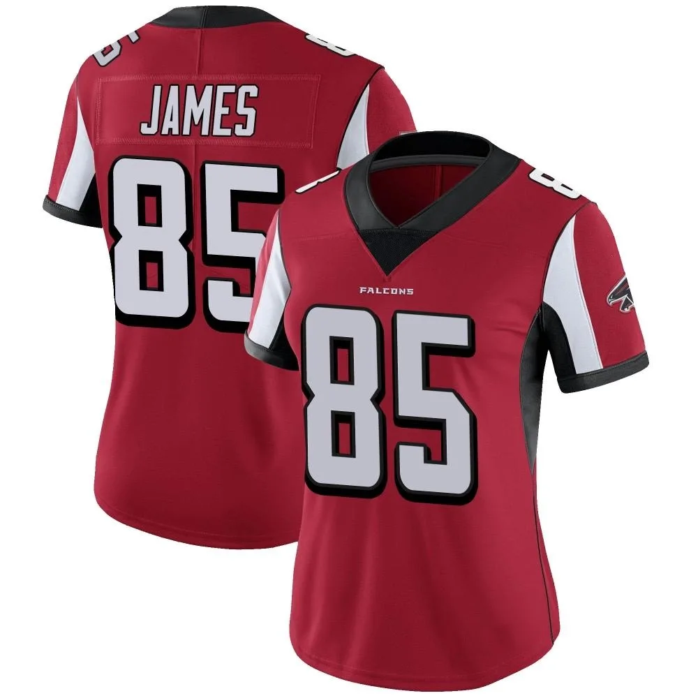 Tyshaun James Atlanta Falcons Women's Nike Team Color Vapor Untouchable Limited Red Jersey Tyshaun James Atlanta Falcons Women's Nike Team Color Vapor Untouchable Limited Red Jersey