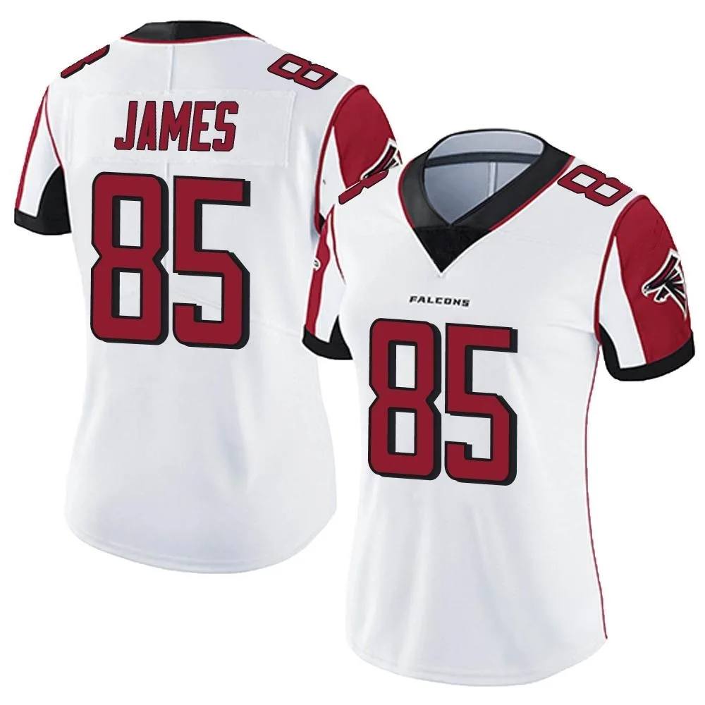 Tyshaun James Atlanta Falcons Women's Nike Vapor Untouchable Limited White Jersey Tyshaun James Atlanta Falcons Women's Nike Vapor Untouchable Limited White Jersey