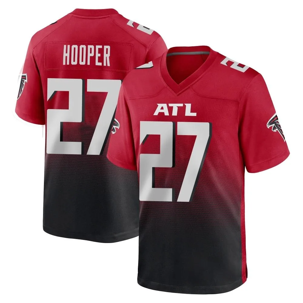 William Hooper Atlanta Falcons Men's Nike 2nd Alternate Game Red Jersey William Hooper Atlanta Falcons Men's Nike 2nd Alternate Game Red Jersey