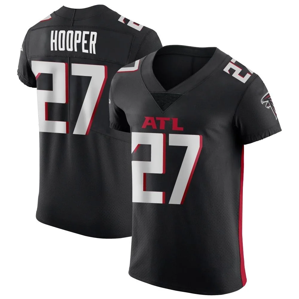 William Hooper Atlanta Falcons Men's Nike Alternate Elite Black Jersey William Hooper Atlanta Falcons Men's Nike Alternate Elite Black Jersey