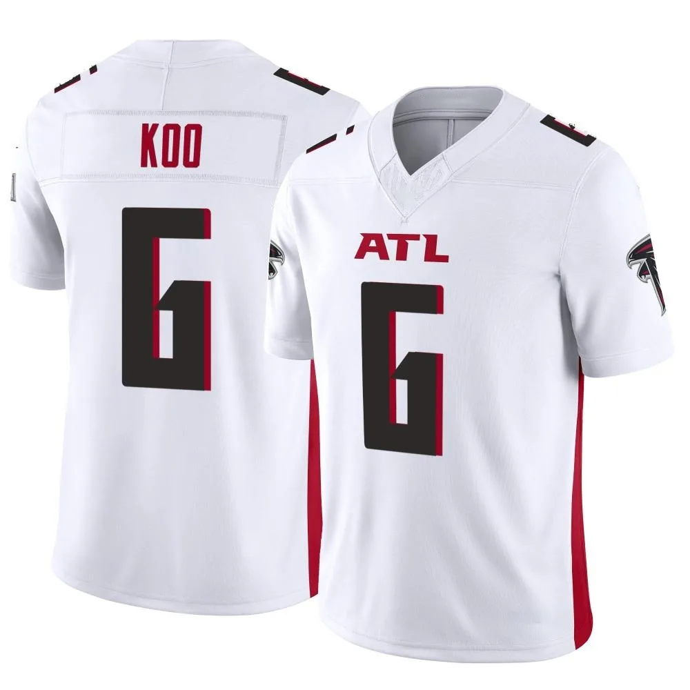 Younghoe Koo Atlanta Falcons Men's Nike Vapor F.U.S.E. Limited White Jersey Younghoe Koo Atlanta Falcons Men's Nike Vapor F.U.S.E. Limited White Jersey