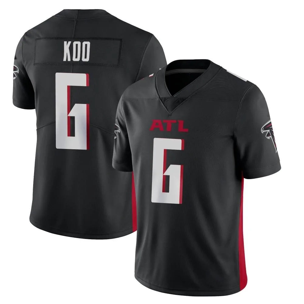 Younghoe Koo Atlanta Falcons Men's Nike Vapor Untouchable Limited Black Jersey Younghoe Koo Atlanta Falcons Men's Nike Vapor Untouchable Limited Black Jersey