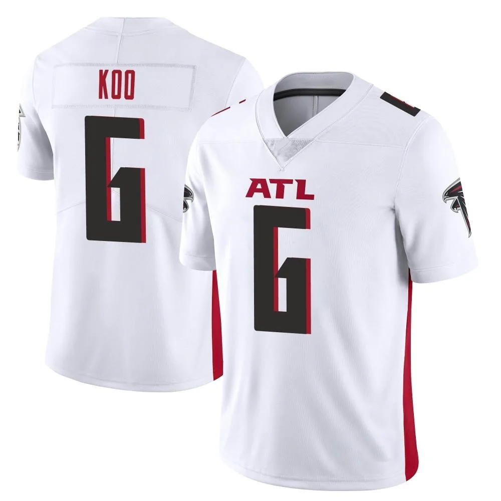Younghoe Koo Atlanta Falcons Men's Nike Vapor Untouchable Limited White Jersey Younghoe Koo Atlanta Falcons Men's Nike Vapor Untouchable Limited White Jersey