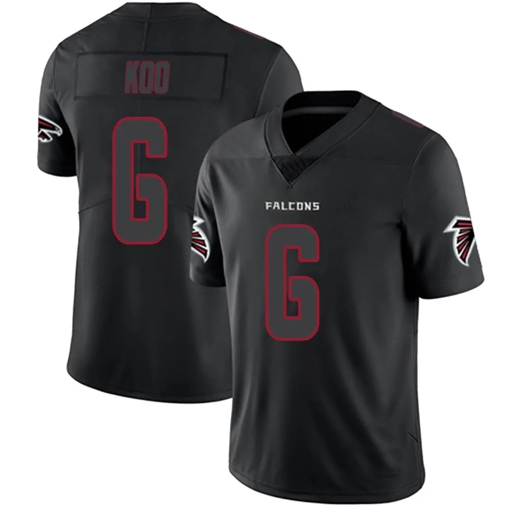 Younghoe Koo Atlanta Falcons Youth Nike Limited Black Impact Jersey Younghoe Koo Atlanta Falcons Youth Nike Limited Black Impact Jersey