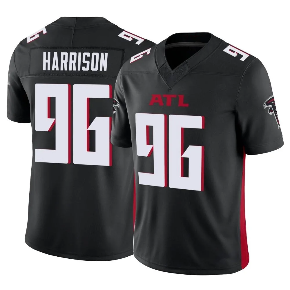 Zach Harrison Atlanta Falcons Men's Nike Vapor F.U.S.E. Limited Black Jersey Zach Harrison Atlanta Falcons Men's Nike Vapor F.U.S.E. Limited Black Jersey