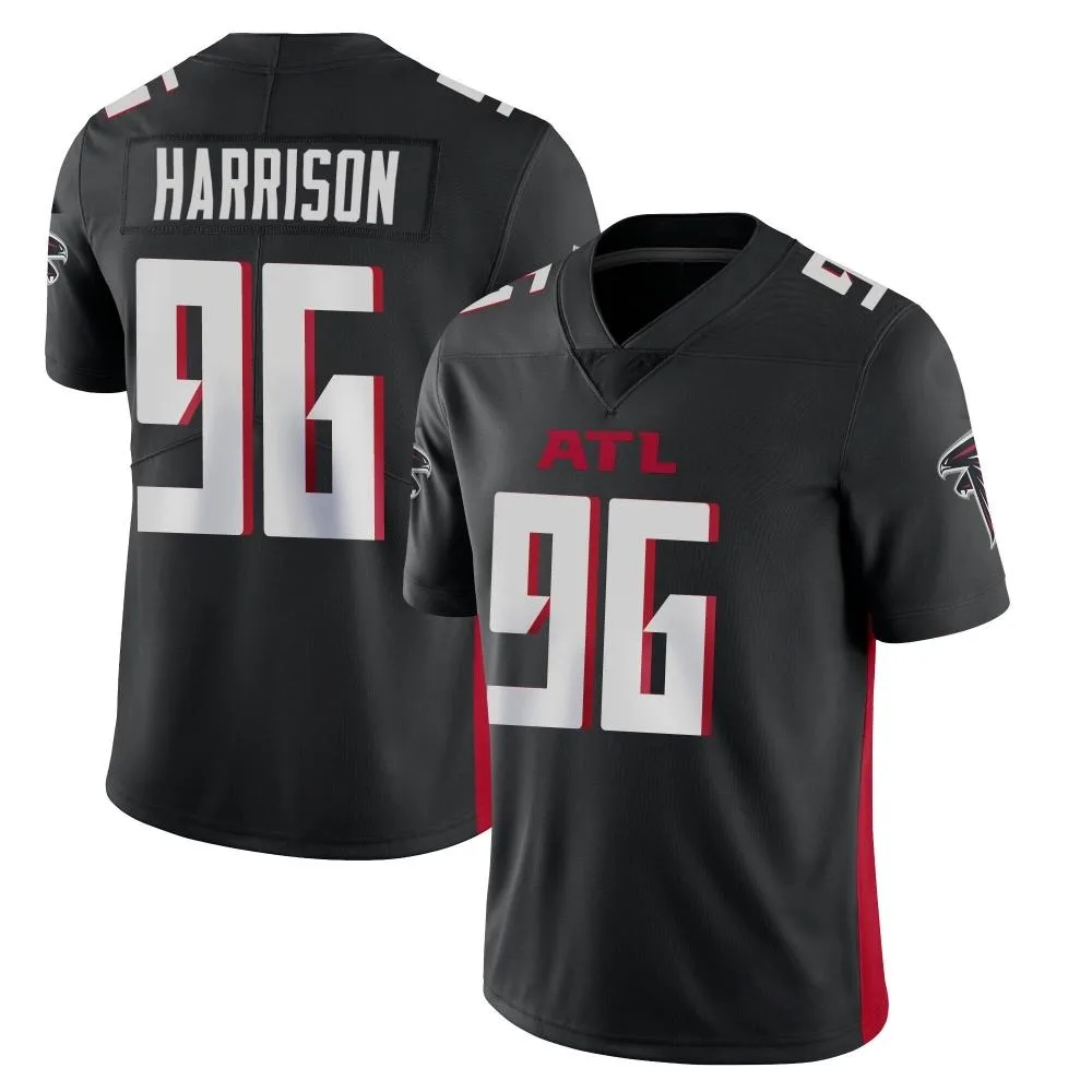Zach Harrison Atlanta Falcons Men's Nike Vapor Untouchable Limited Black Jersey Zach Harrison Atlanta Falcons Men's Nike Vapor Untouchable Limited Black Jersey