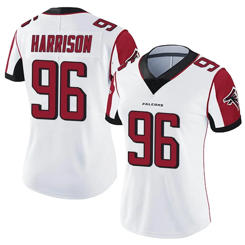 Zach Harrison Atlanta Falcons Women's Nike Vapor Untouchable Limited White Jersey Zach Harrison Atlanta Falcons Women's Nike Vapor Untouchable Limited White Jersey