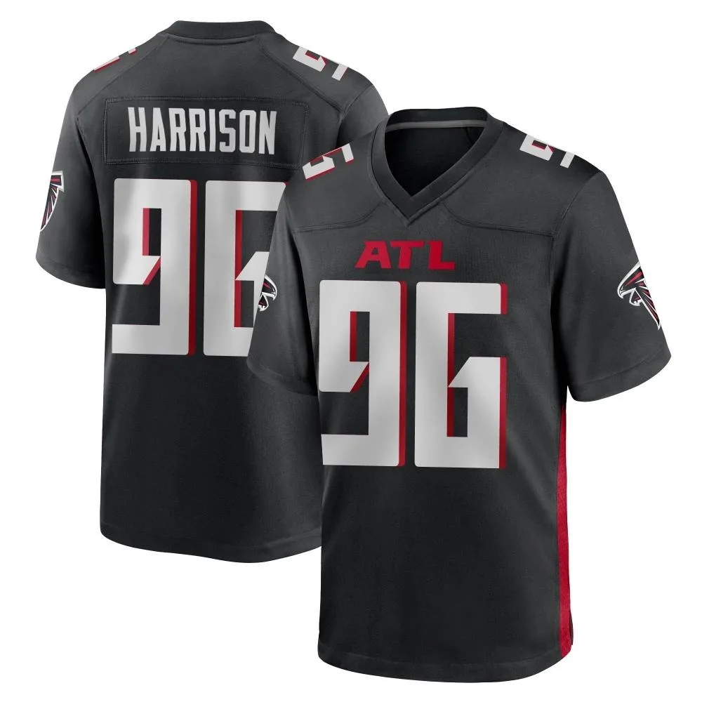 Zach Harrison Atlanta Falcons Youth Nike Alternate Game Black Jersey Zach Harrison Atlanta Falcons Youth Nike Alternate Game Black Jersey
